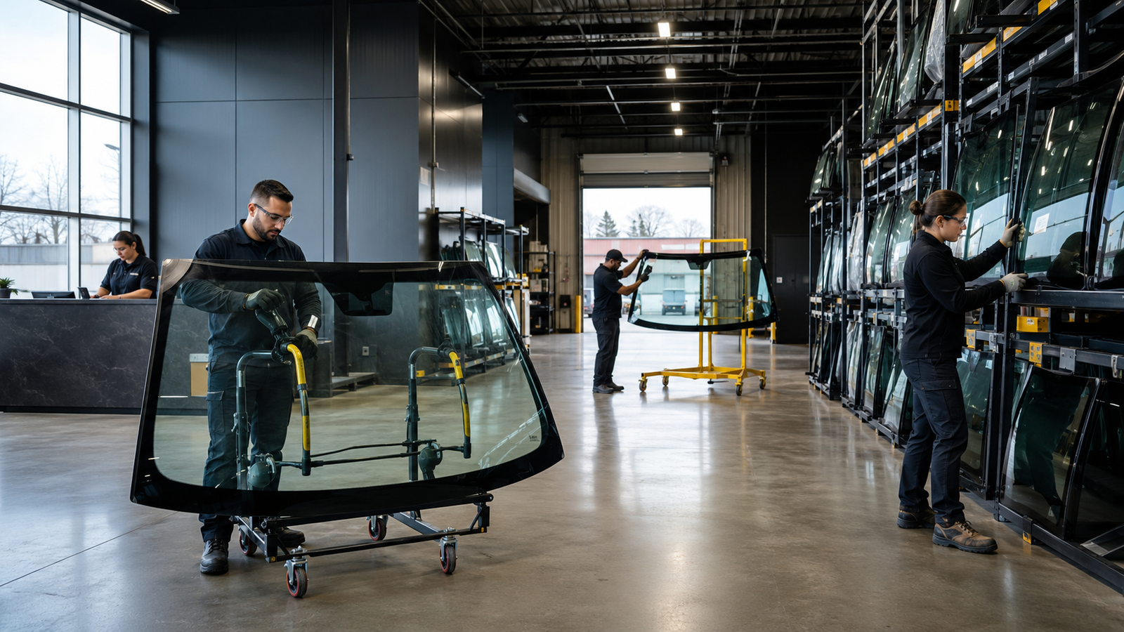 GTA Auto Glass warehouse